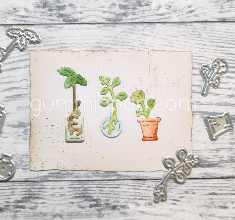 Gummiapan - Dies - Sticklingar D260442