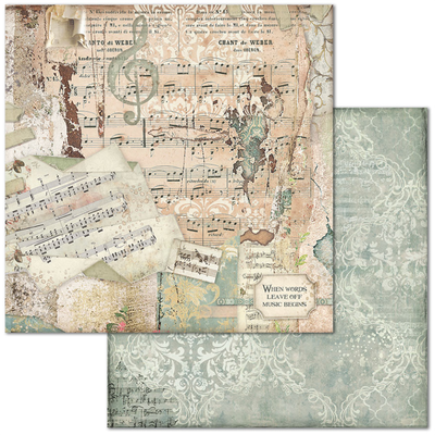 Stamperia Paper Pad 8x8 - Imagine