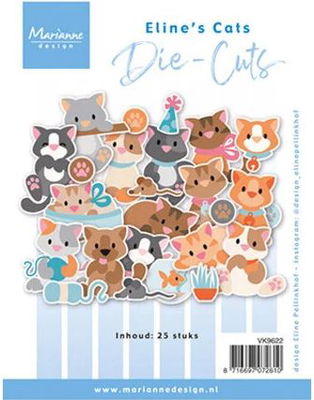 Marianne D - Die-Cuts - Eline's Cats VK9622