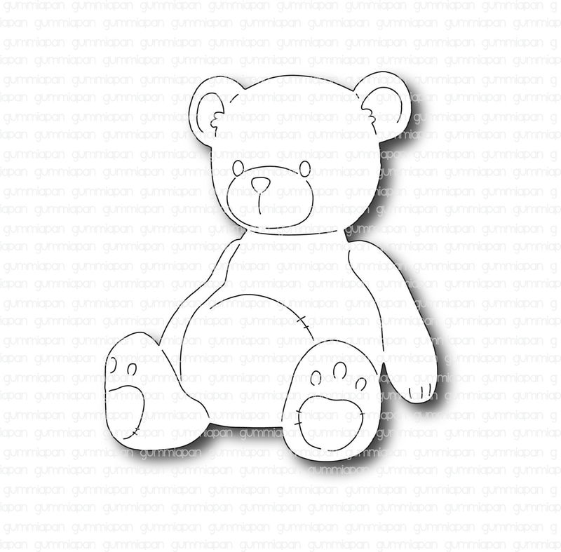 Gummiapan - Dies - Fisknät i cirkel D220311