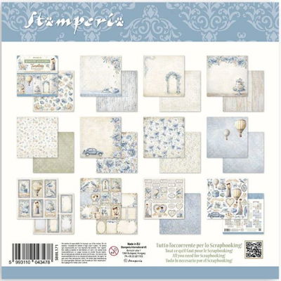 Stamperia - Paper Pad 12x12 - Timeless