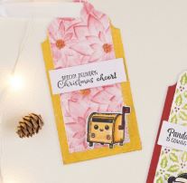 Vaessen Creative - 3D Embossing Folder - Christmas Rose 5.9x5.9