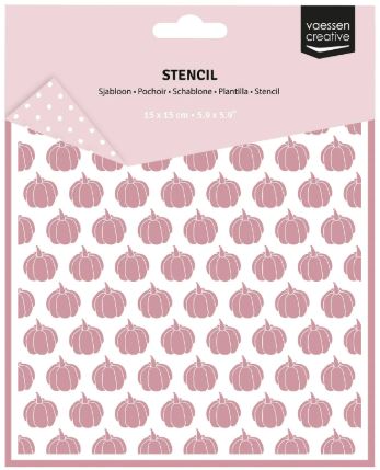 Vaessen Creative - stencil - Pumpkin 3625-0010