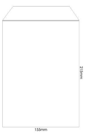 HobbyGros - Stamp & Die Storage Pockets 25/Pkg   A5+ 155x215mm SS134