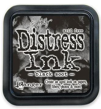 Tim Holtz/Ranger - Distress Ink Pad - Black soot