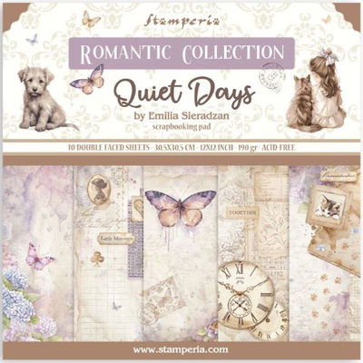 Stamperia - Paper Pad 12x12 - Quiet Days