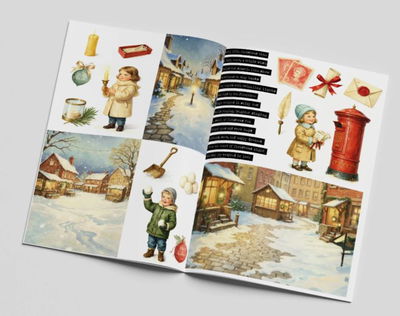 Creatief Art - Creative CutOuts - All about christmas Book