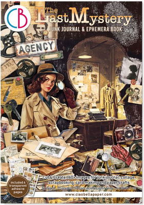 Ciao Bella - Junk Journal A4 Ephemera Book - The Last Mystery 32pcs  CBB017