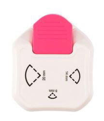 Vaessen Creative -3-in-1 Corner Tag Punch Ticket