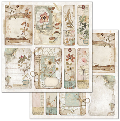 Stamperia Paper Pad 8x8 - Imagine