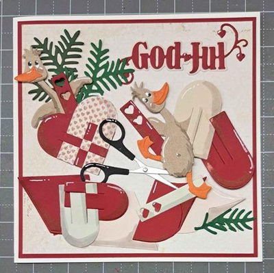 By Lene - Cutting & Embossing Die - Ducks BLD1775