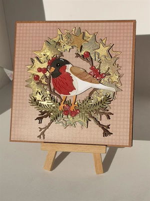By Lene - Cutting & Embossing Die -Star Wreath BLD1791