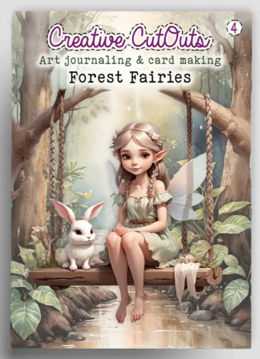Creatief Art - Creative CutOuts - Forest Fairies Book