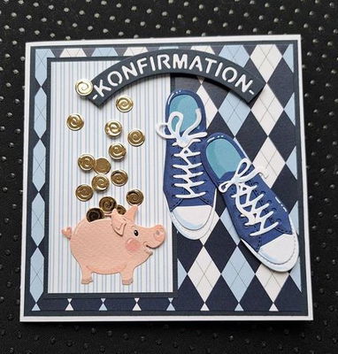 By Lene - Cutting & Embossing Die - Sneakers BLD1733