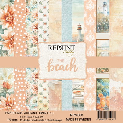 Reprint - Paperpack 8x8 - The beach collection
