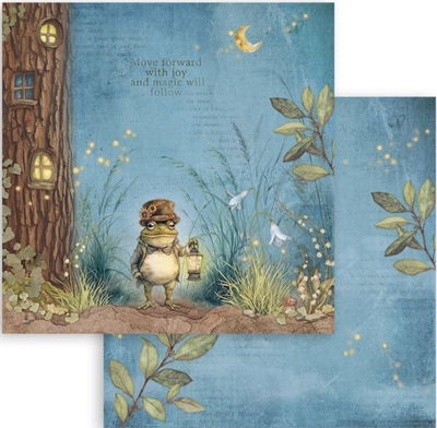 Stamperia - Paper Pad 12x12 - Hidden Grove
