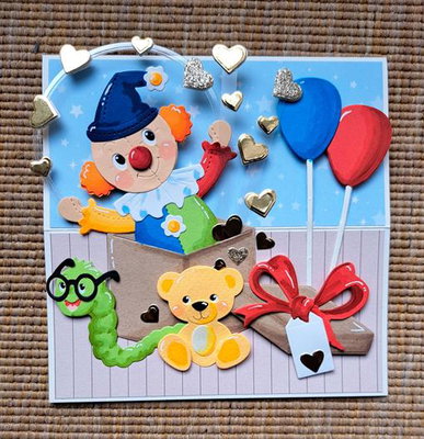 By Lene - Cutting & Embossing Die - Present  BLD1832