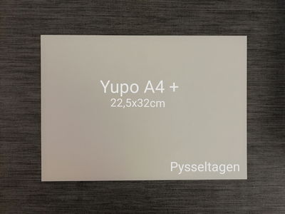 Yupo offwhite papper- ytvikt 200g - A4+ 225x320mm