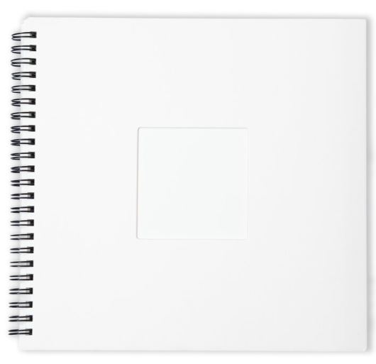 Studio Light - 8x8 Inch Spiral Bound Passe-Partout Journal Beige