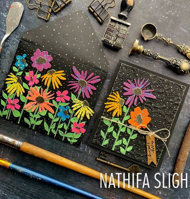 Sizzix - Thinlits Die Set - 11+1pcs - Vault Side-Order Floristry by Tim Holtz 666872