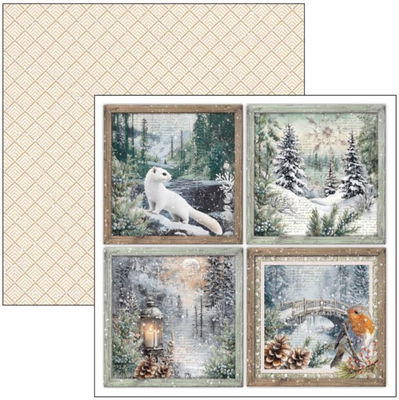 Ciao Bella - Forest Tales - paper pad  12x12