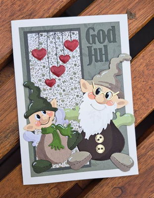 By Lene - Cutting & Embossing Die - XL Gnomes  BLD1786