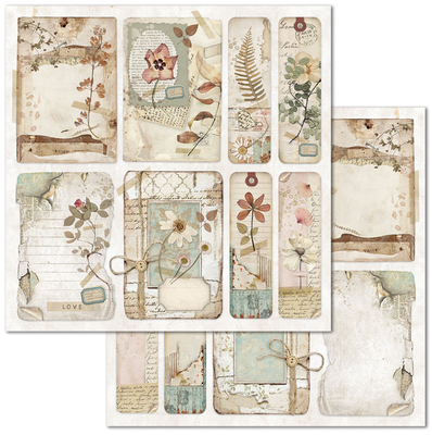 Stamperia Paper Pad 8x8 - Imagine