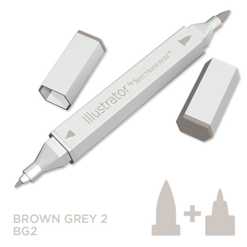 Spectrum Noir - Illustrator - Brown Grey 2