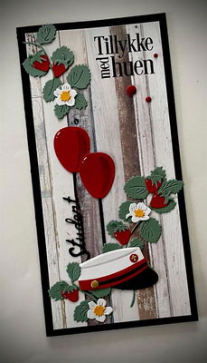 By Lene - Cutting & Embossing Die - Student balloon  BLD1834