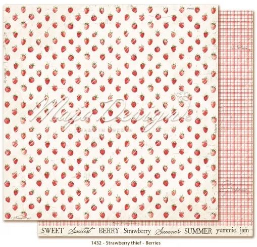 Maja Design - 12x12  Strawberry Thief - Berries