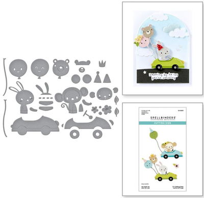 Spellbinders - Etched Dies - Go Kart Go S4-1400