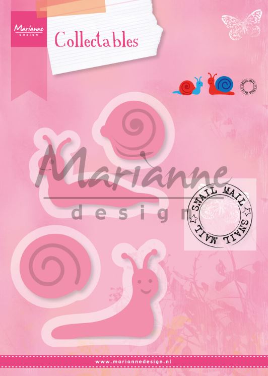 Marianne D - Die  Collectables - Stamp & Die Snail COL1364