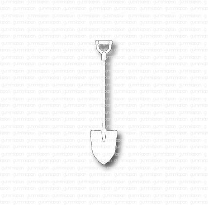 Gummiapan - Dies - Spade  D230119
