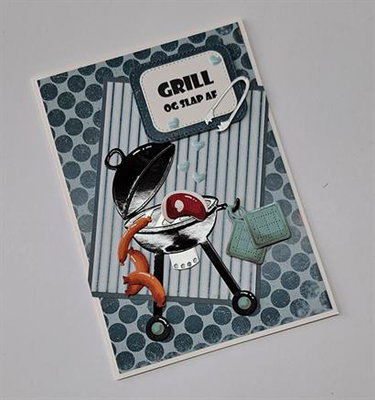 By Lene - Cutting & Embossing Die - Barbeque  BLD1850