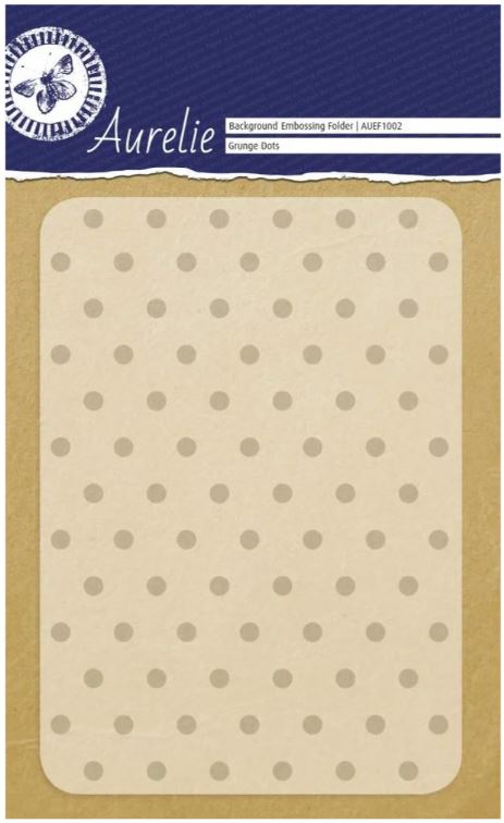 Aurelie - 3D Embossingfolder 106 x 150 mm Grunge Dots