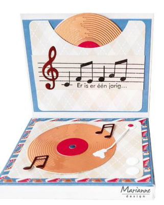 Marianne D - Clear Stamps - Musical Notes CS1175