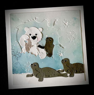 By Lene - Cutting & Embossing Die - Broken ice  BLD1781