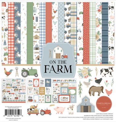 Carta Bella - 12x12 collection pack - On the farm