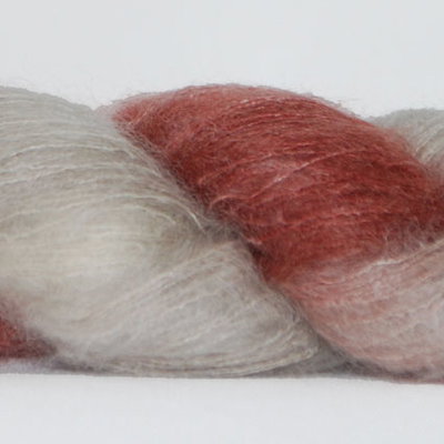 Hjerte-Kid Mohair, 5 härvor a50 g./fp.