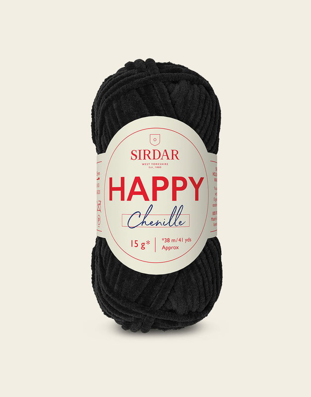 Happy Chenille, 10 nystan á 15g/fp