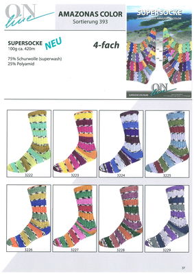 Amazonas Color-393 (4-fach)   8 x 1 kg