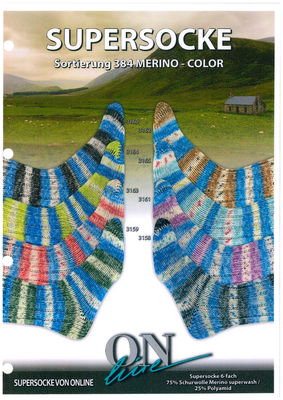 Merino Color-384 (6-fach) 8 x 1,5 kg