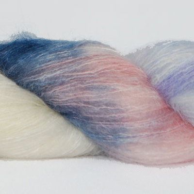 Hjerte-Kid Mohair, 5 härvor a50 g./fp.
