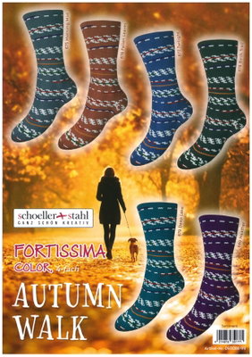 Fortissima Color "Autumn Walk"  4-fach,  6 färger á 1,0 kg.