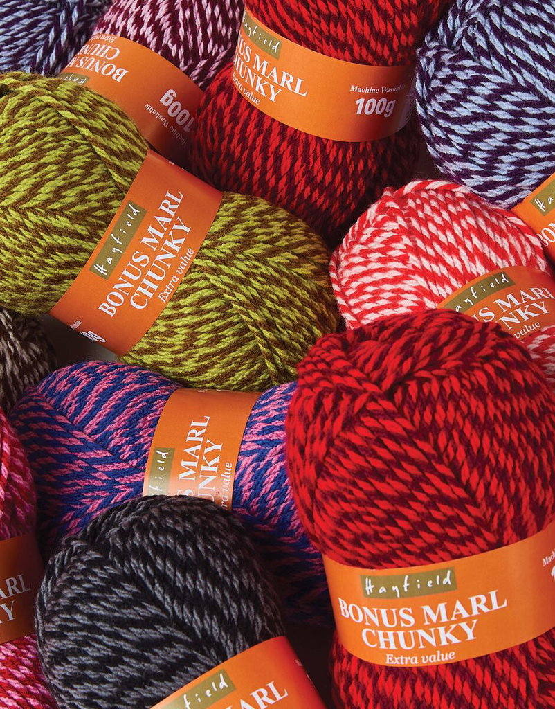 Hayfield Bonus Marl Chunky från Sirdar