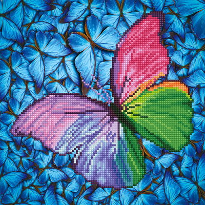 DIAMOND DOTZ DD5.015 "Flutter by Pink"