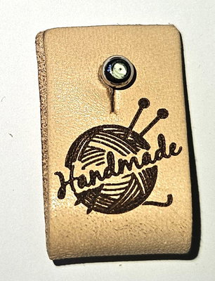Skinntags "Handmade"   10 st/fp.