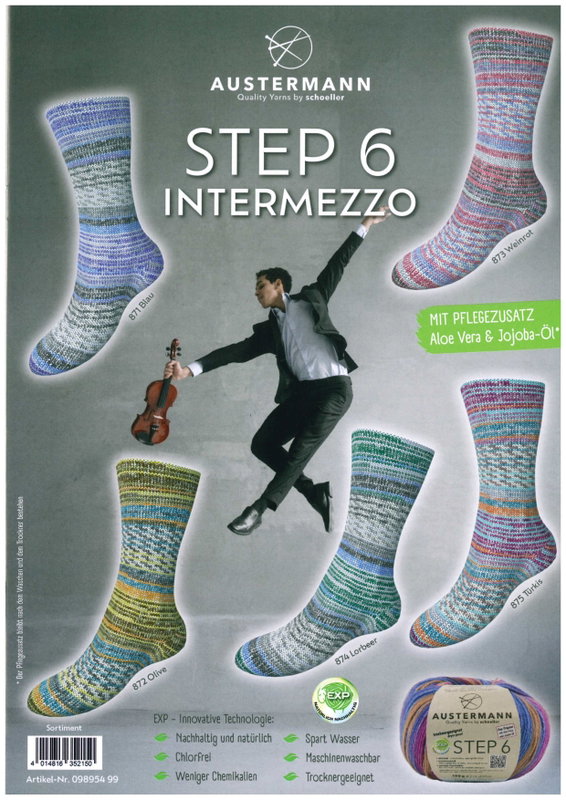 Step 6-Intermezzo,  5 färger á 1,5 kg.