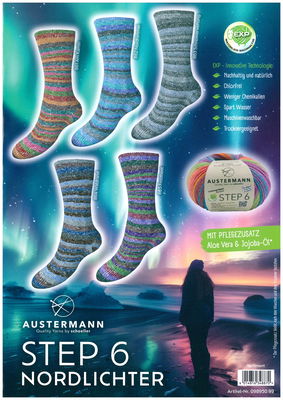 Step 6-Nordlichter,  5 färger á 1,5 kg.