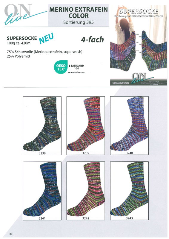 Merino Extrafein Color-395 (4-fach)   6 x 1 kg